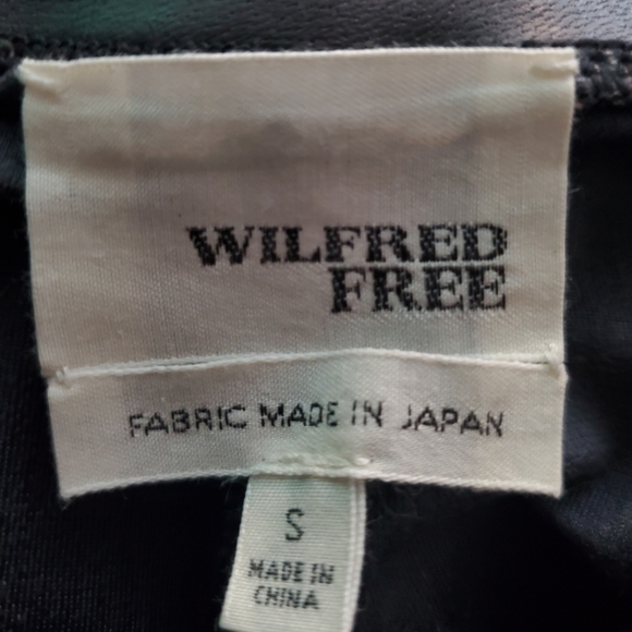 Aritzia Wilfred Free Daria Pants High-waisted Vegan Leather leggings - Picture 7 of 9